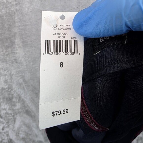 Banana Republic Skirt Womens 8 Burgundy Lace Overlay A Line Floral Mini Party - Picture 9 of 9